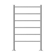 Load image into Gallery viewer, Jeeves Large Tangent X Freestanding Floor-Mounted Heated Towel Rail
