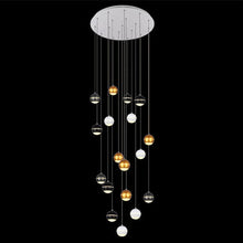 Load image into Gallery viewer, K. Light Cosmic Cluster Pendant 3000K