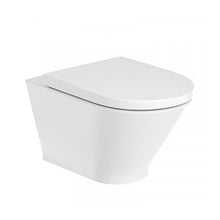 Load image into Gallery viewer, Roca Gap Rimless Wall-Hung Toilet + Soft Close Seat
