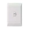 CBi PVC 1 Lever 2-Way Light Switch 4 x 2