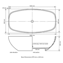 Load image into Gallery viewer, Livingstone Zara Freestanding Bath