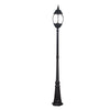 Bright Star Oval Light Column - Black