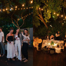 Load image into Gallery viewer, Litehouse Solar LED Outdoor Classic Mini Bulb String Lights 7.5m