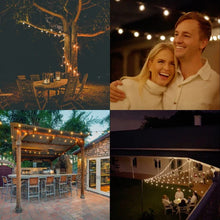 Load image into Gallery viewer, Litehouse Solar LED Outdoor Classic Mini Bulb String Lights 7.5m