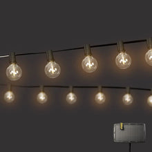 Load image into Gallery viewer, Litehouse Solar LED Outdoor Classic Mini Bulb String Lights 7.5m