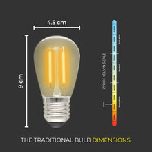 Load image into Gallery viewer, Litehouse LED Traditional Festoon Replacement Bulb E27 220-240V 2700K