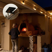 Load image into Gallery viewer, Litehouse Solar Traditional LED Bulb Festoon String Lights
