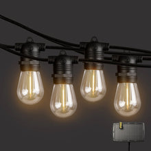 Load image into Gallery viewer, Litehouse Solar Traditional LED Bulb Festoon String Lights