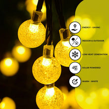 Load image into Gallery viewer, Litehouse Solar Bubble Ball LED Fairy Lights
