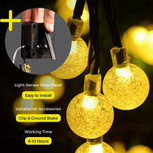 Load image into Gallery viewer, Litehouse Solar Bubble Ball LED Fairy Lights