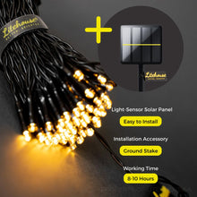 Load image into Gallery viewer, Litehouse Solar LED String Fairy Lights 3000K