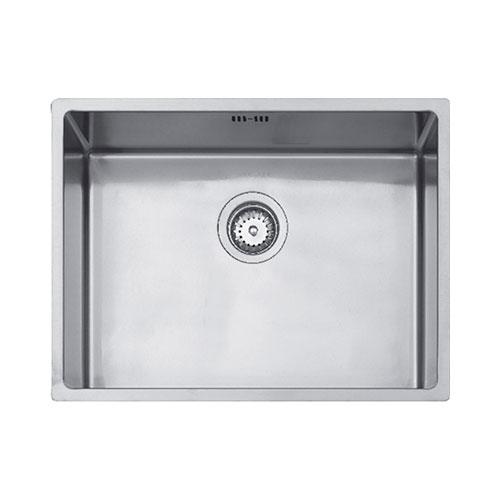 rekey Teka Linea R15 50.40 Single Bowl Undermount Sink - Stainless Steel