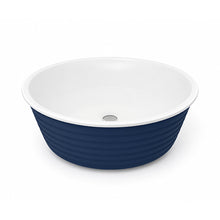 Load image into Gallery viewer, Two Tone Stone Linea Countertop Vanity Basin