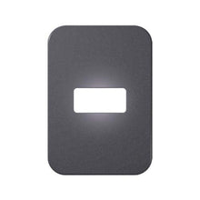 Load image into Gallery viewer, VETi 1 1 Horizontal Module Cover Plate 4x2 - White Trim