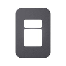 Load image into Gallery viewer, VETi 1 1 Horizontal & Wide Module Cover Plate 4 x 2 - White Trim