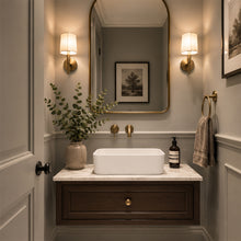 Load image into Gallery viewer, Two Tone Stone Modicum Countertop Vanity Basin