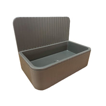 Load image into Gallery viewer, Two Tone Stone Murus Wall Hung Vanity Basin