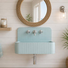 Load image into Gallery viewer, Two Tone Stone Murus Wall Hung Vanity Basin