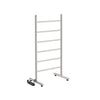 Bathroom Butler Natural 6 Bar Straight PTS Heated Towel Rail 500mm - Polished Stainless Steel