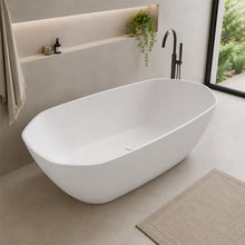 Load image into Gallery viewer, Two Tone Stone Octavo Freestanding Bath