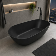 Load image into Gallery viewer, Two Tone Stone Octavo Freestanding Bath
