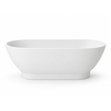 Load image into Gallery viewer, Two Tone Stone Ovale Freestanding Bath