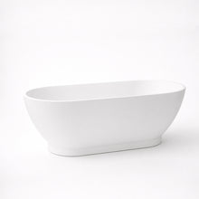 Load image into Gallery viewer, Two Tone Stone Ovale Freestanding Bath