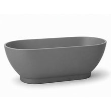 Load image into Gallery viewer, Two Tone Stone Ovale Freestanding Bath