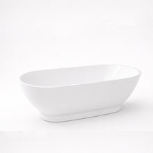 Load image into Gallery viewer, Two Tone Stone Ovale Freestanding Bath