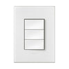 Legrand Arteor 3 Lever 1-Way Light Switch 4 x 2