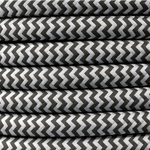 Spazio Canvas Cable 0.75mm² x 20m - Black / White