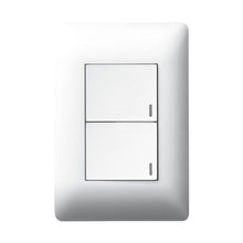 Load image into Gallery viewer, Legrand Ysalis 2 Lever with Dimmer Switch 4 x 2
