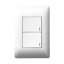 Load image into Gallery viewer, Legrand Ysalis 2 Lever Switch with Dimmer 4 x 2