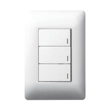 Load image into Gallery viewer, Legrand Ysalis 3 Lever Switch with Dimmer 4x2