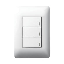 Load image into Gallery viewer, Legrand Ysalis 3 Lever with Dimmer Switch 4 x 2
