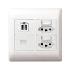 Legrand Ysalis Network Slimline USB Type-A Combo Socket 4 x 4