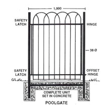 Load image into Gallery viewer, Xpanda Poolside Gate 1250x1000mm