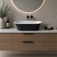 Load image into Gallery viewer, Two Tone Stone Primis Countertop Vanity Basin