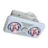 WACO 2 Light Ceiling Mount Bathroom Heater