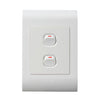Lesco Pipelli 2 Lever 1-Way Light Switch 4 x 2
