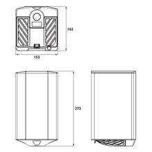 Load image into Gallery viewer, Radiant Motor Powered Hand Dryer - Matt Stainless Steel