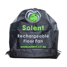 Load image into Gallery viewer, Solent Rechargeable Floor Fan - Black