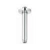 BluTide Vertical Shower Arm 150mm - Chrome