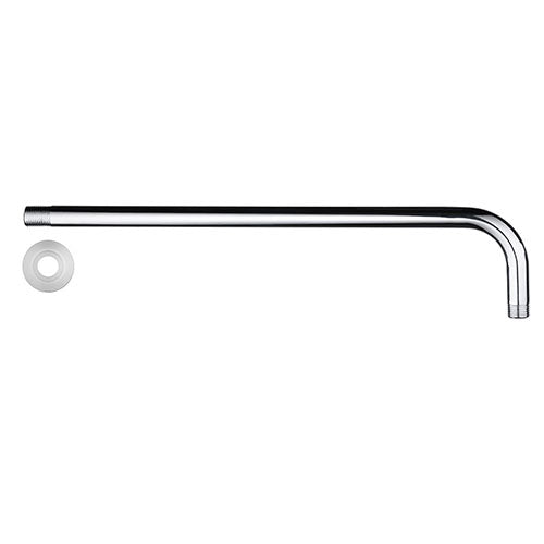 Stunning Polished Stainless Steel Shower Arm - Silver