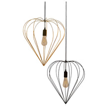 Load image into Gallery viewer, Wire World Abbi Heart Shaped Wire Pendant