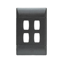 Load image into Gallery viewer, CBi Electric SUG024-G Switch Ultra 4 Module Cover Plate 4x2 - Graphite