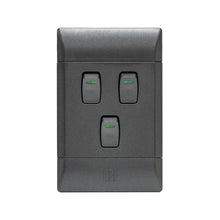 Load image into Gallery viewer, CBi Switch Ultra 3 Lever 1-Way Light Switch 4x2