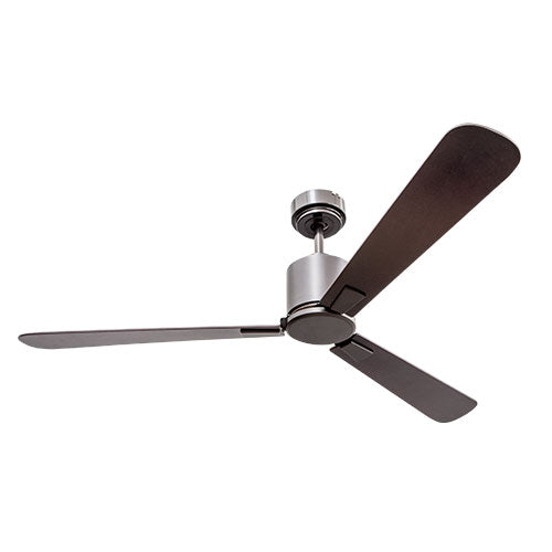 Timber Fans Solano 3 Blade Ceiling Fan 1300mm - Mahogany / Black