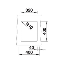 Load image into Gallery viewer, BLANCO SubLine 320-U Silgranit Single Bowl Undermount Sink - White