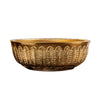Trendy Taps Vas Engraved Countertop Vanity Basin - Gold